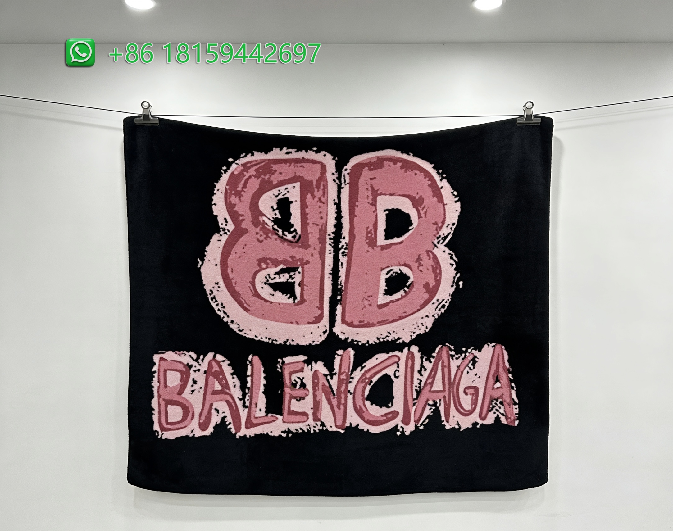 Balenciaga Throw Blankets
